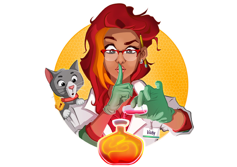 Vicky the Scientist by Cluville Escape Rooms